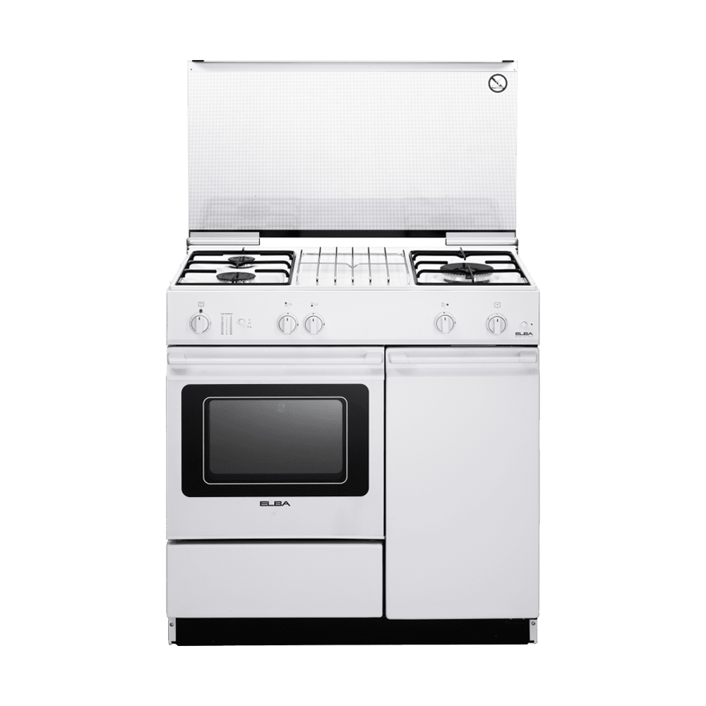 Free Standing Cooker Electric Oven - EEC 866 WH