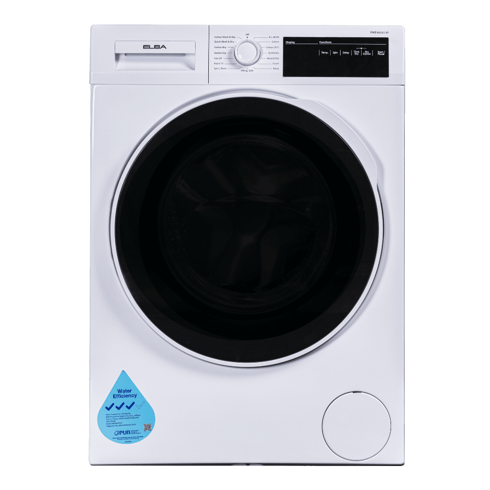 Washer cum Dryer – EWD 86141 VT Washer cum Dryer – EWD 86141 VT